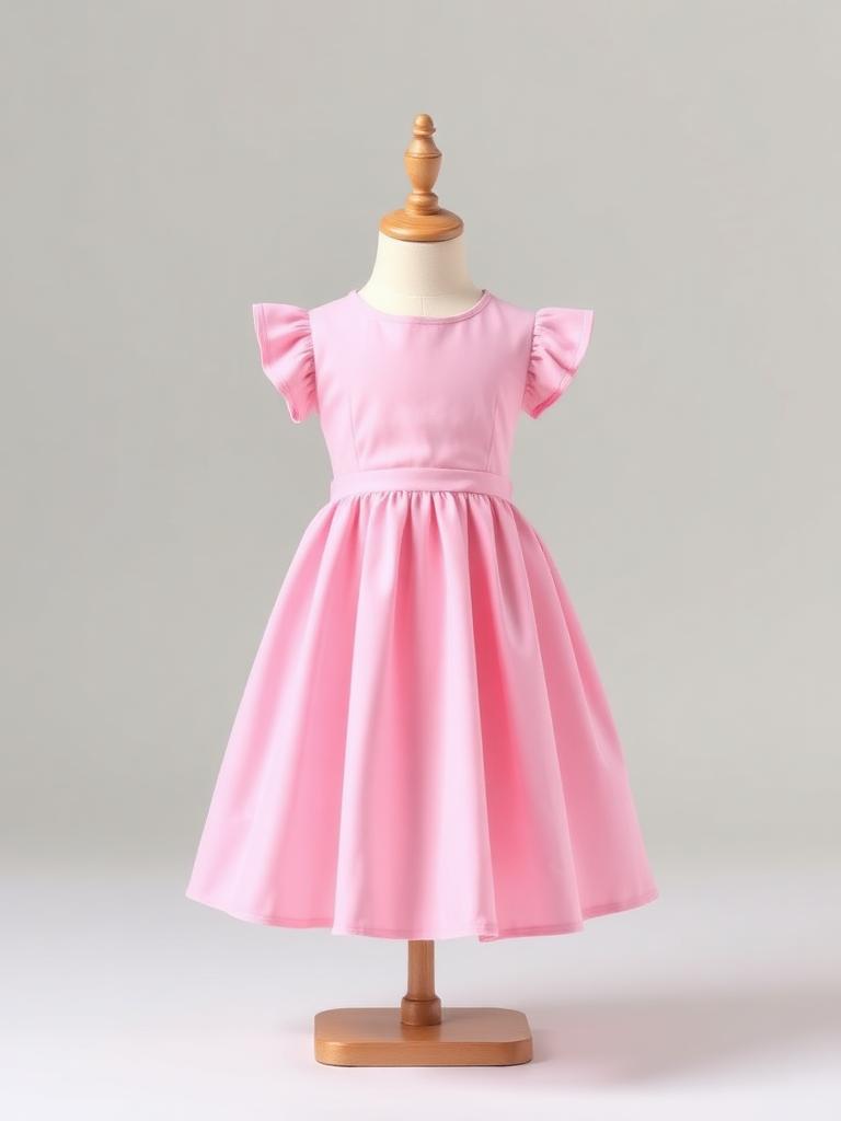 Pink Pink Girls Frock